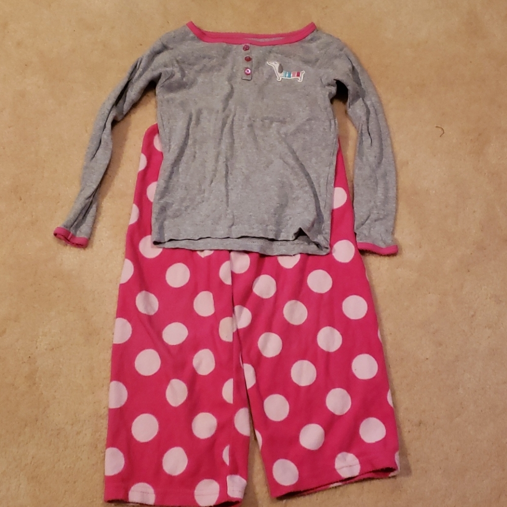 Carters girls 2 piece pajamas size 4t